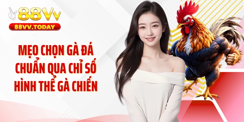 Mẹo chọn gà đá chuẩn qua chỉ số hình thể gà chiến