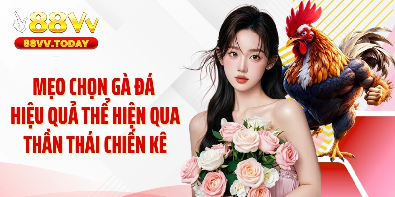 Mẹo chọn gà đá hiệu quả thể hiện qua thần thái chiến kê