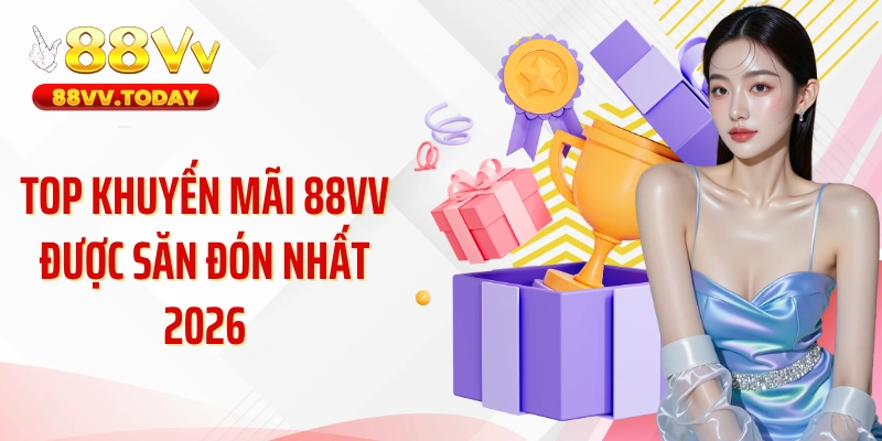 Top khuyến mãi 88VV được săn đón nhất 2026